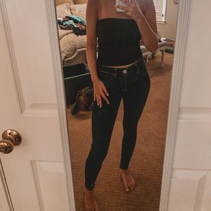 american eagle dark denim jeans